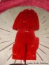 160sp Big Red Dog Chocolate or Hard Candy Lollipop Mold 160sp Big Red Dog Chocolate or Hard Candy Lollipop Mold